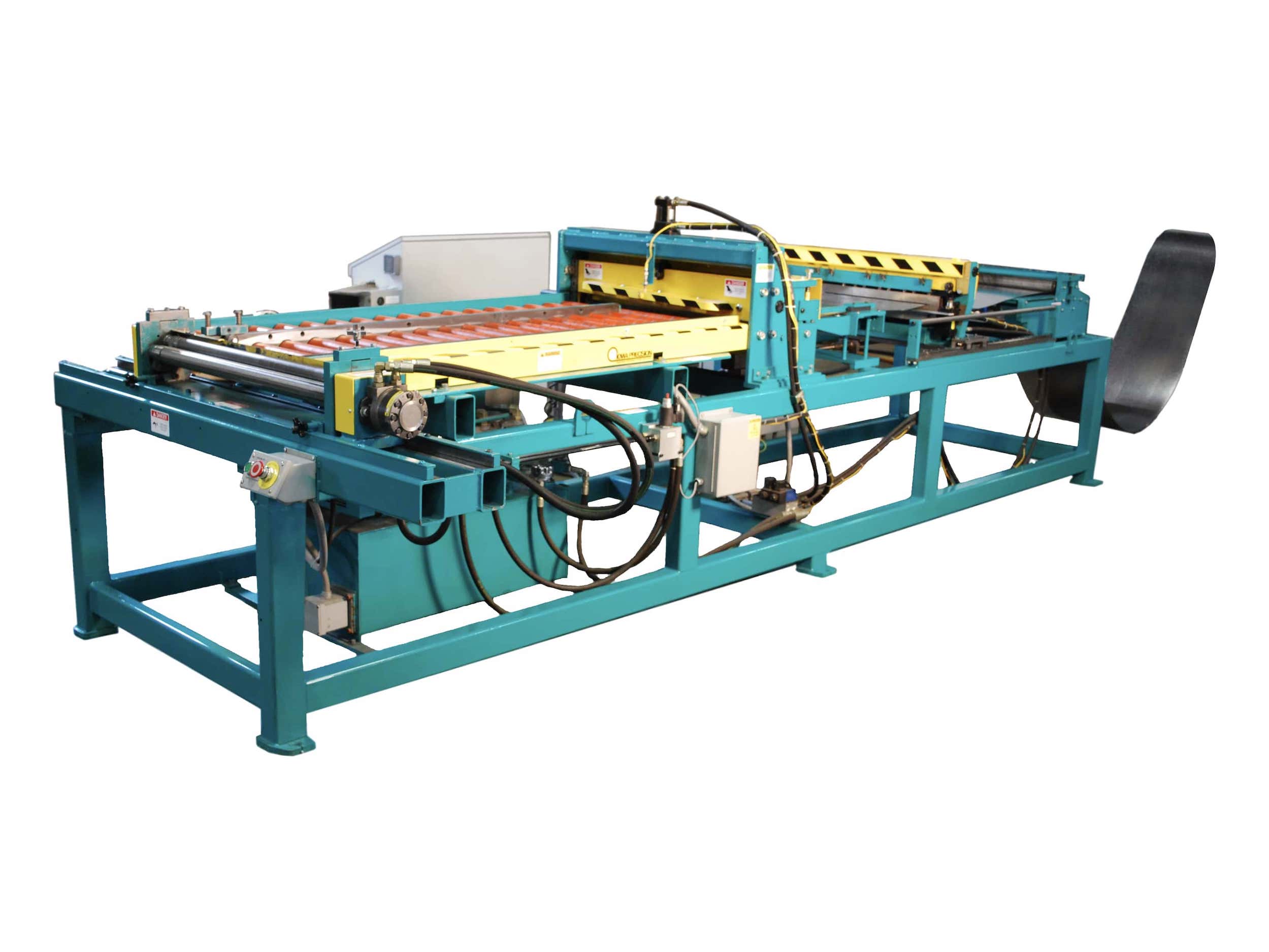 Tube-Matic HVAC Duct Elbow Blanking Machine