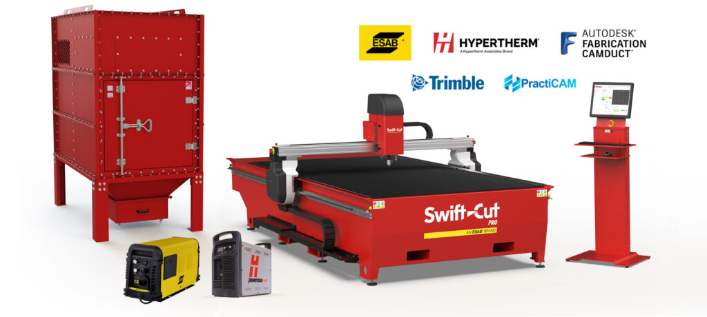 Swift-Cut HVAC Pro Combo CNC Plasma Cutting Machine
