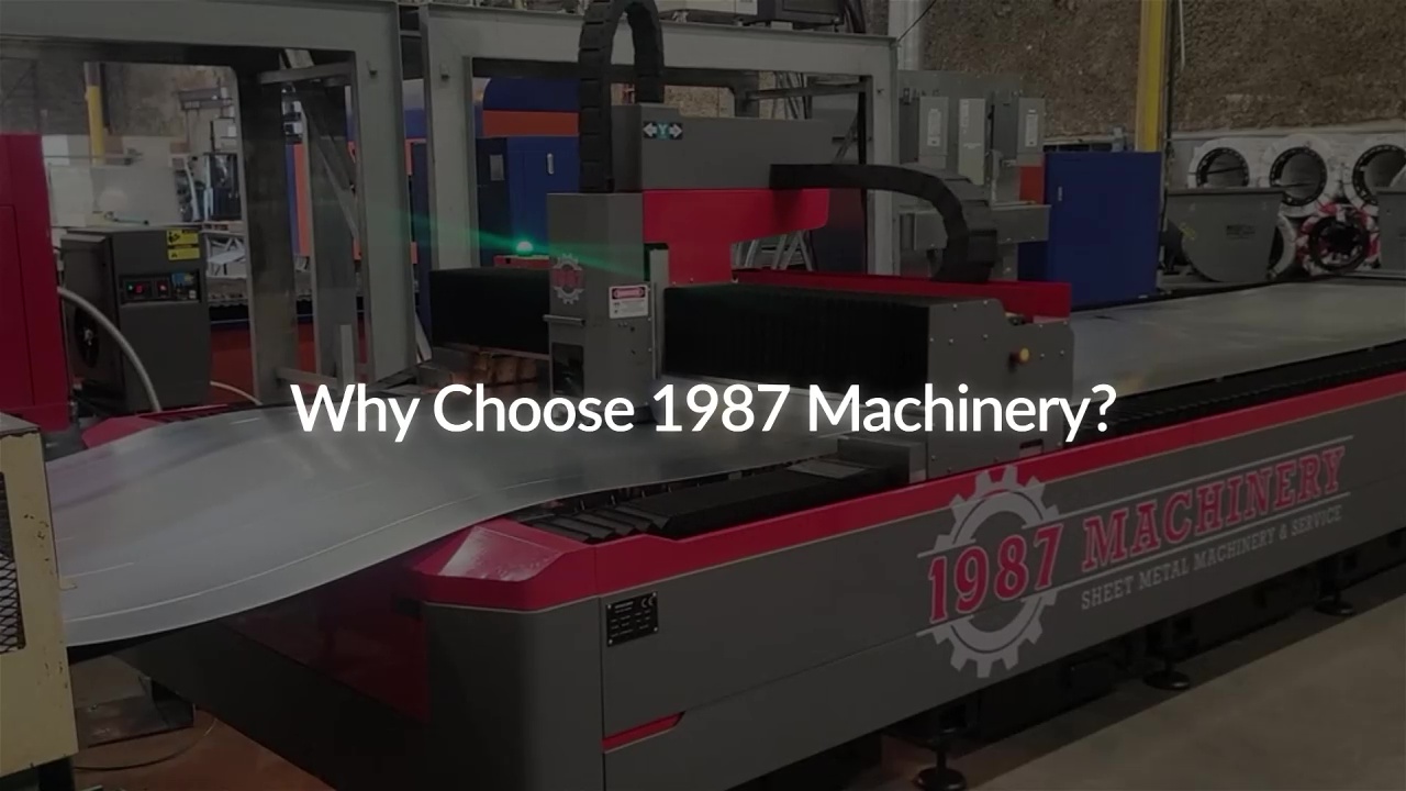Why Choose 1987 Machinery?