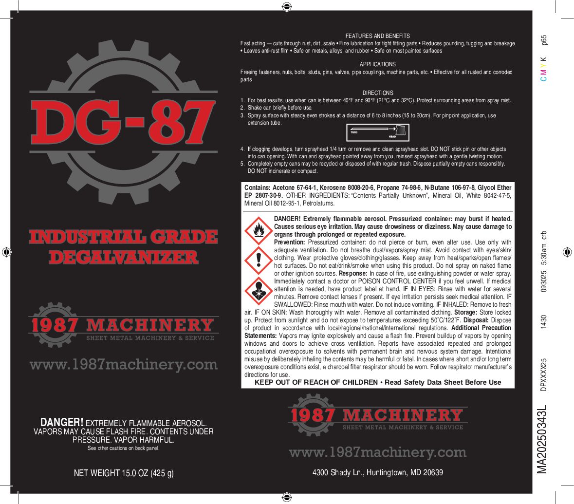 DG-87 Industrial Grade Degalvanizer - Image 3